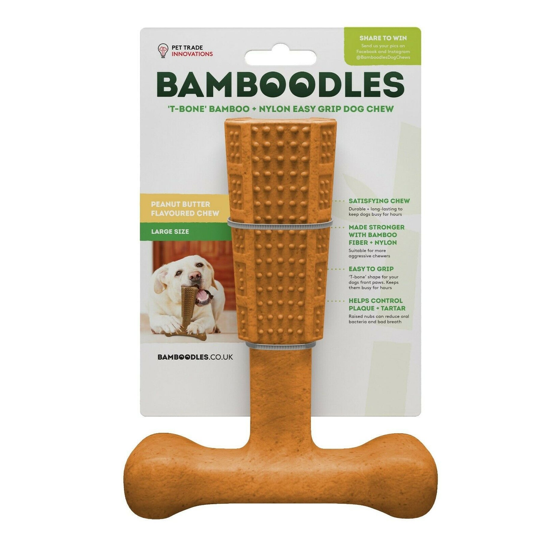 bamboo combat dog toys