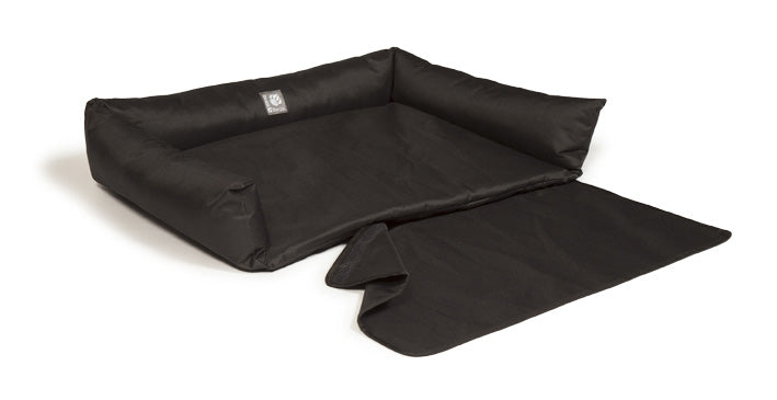 Image of Danish Design Car Boot Dog Bed - Black - Size Medium