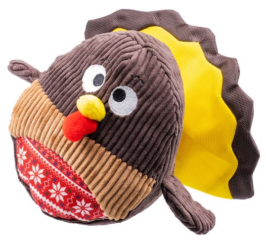 Image of Dog Life Christmas Turkey Dog Plush Toy