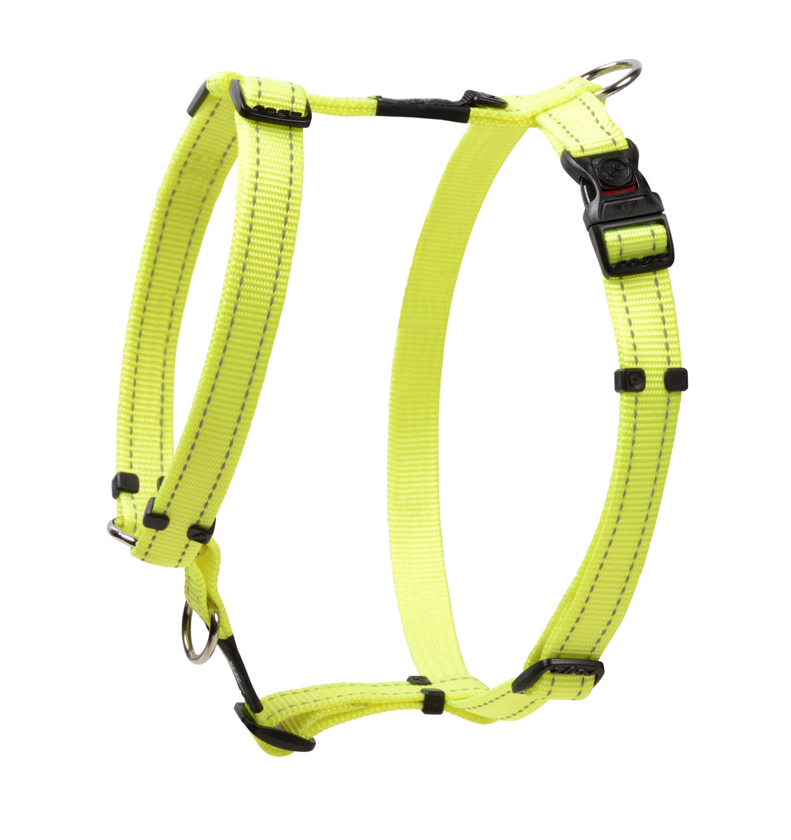 Image of Rogz Utility Classic Reflective Dog Harness - DayGlo Yellow - Large