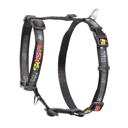 Image of Rogz Fancy Dress Multicolour Dog Harness - Medium