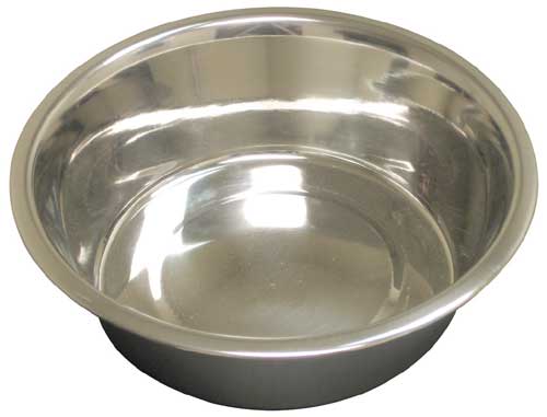 Image of Premium Stainless Steel Dog Bowl - 25cm, 2.48 Litre - Doggie Solutions