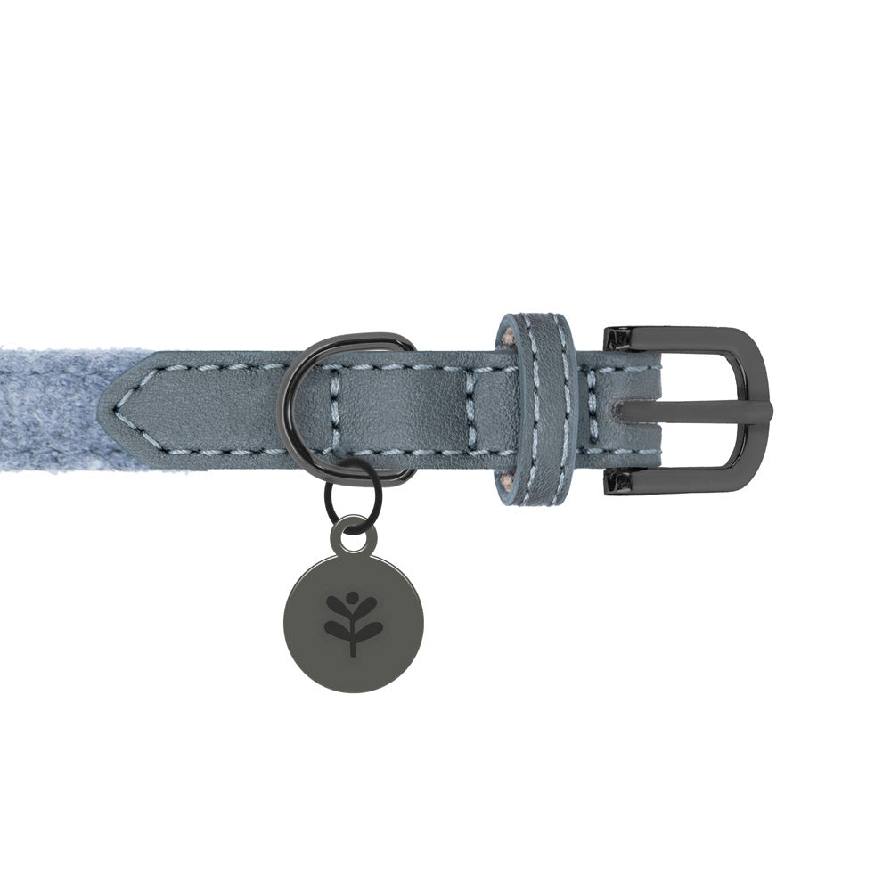 Image of Sotnos Grey Classic Dog Collar - Extra Large