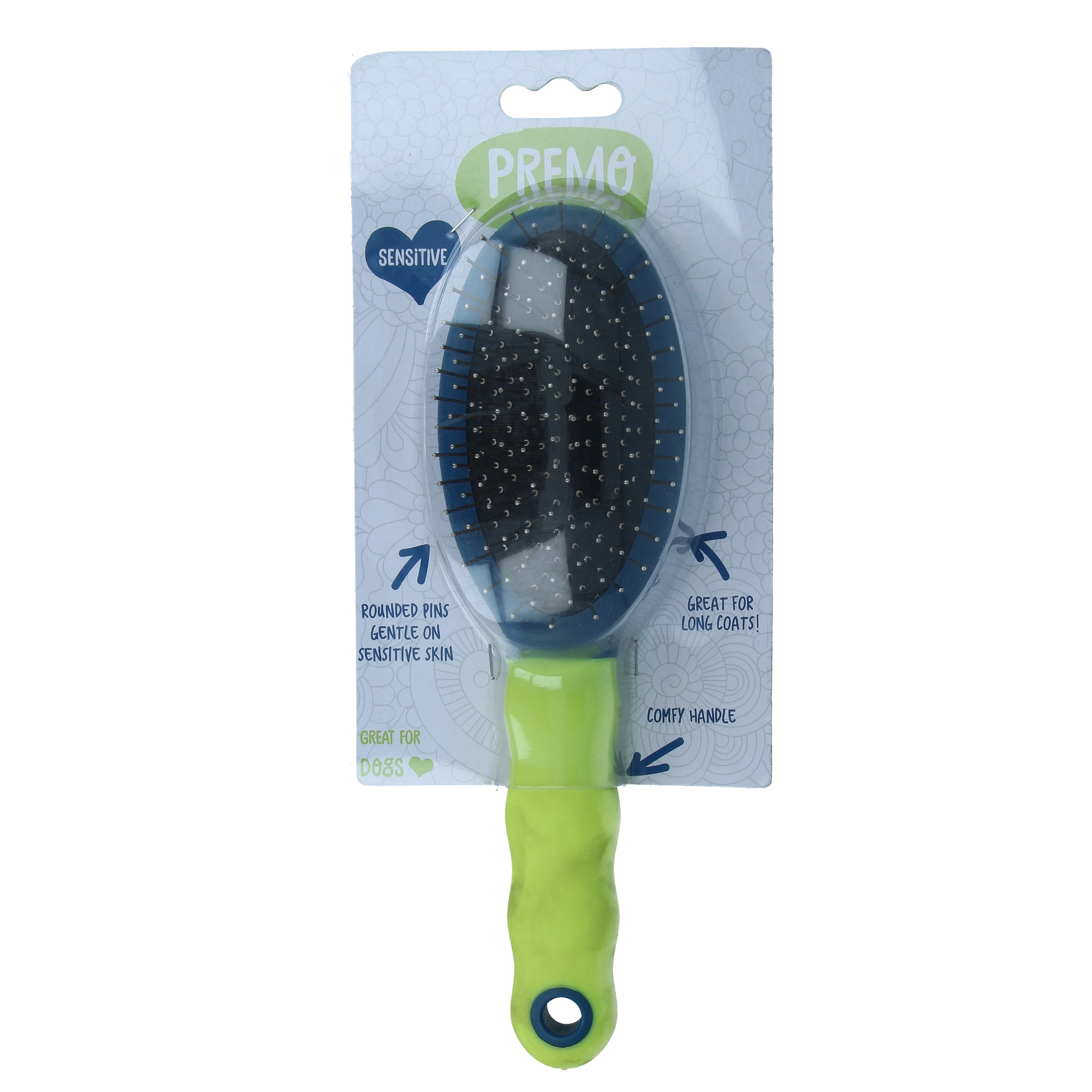 Image of Premo Professional Grooming Steel Pin Dog Brush