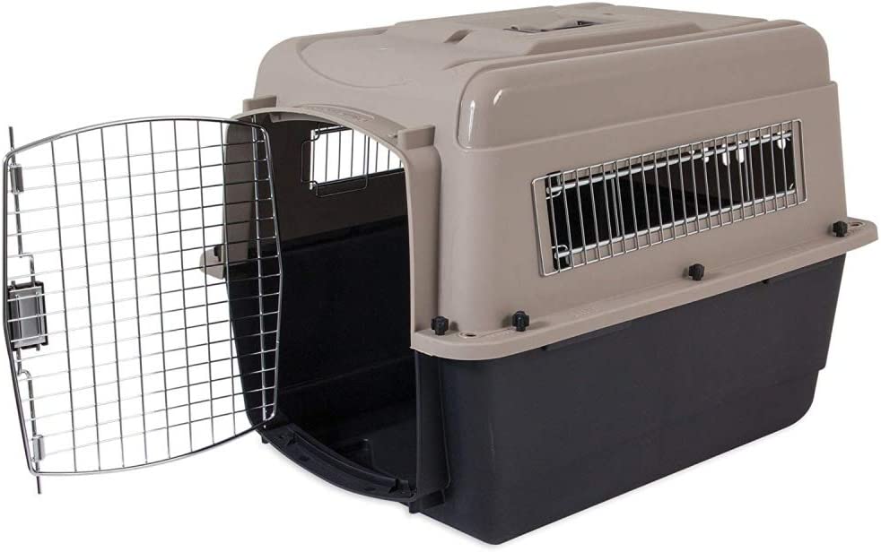 Image of Sky Kennel Airline Approved Pet Carrier - Grey/Black - Large