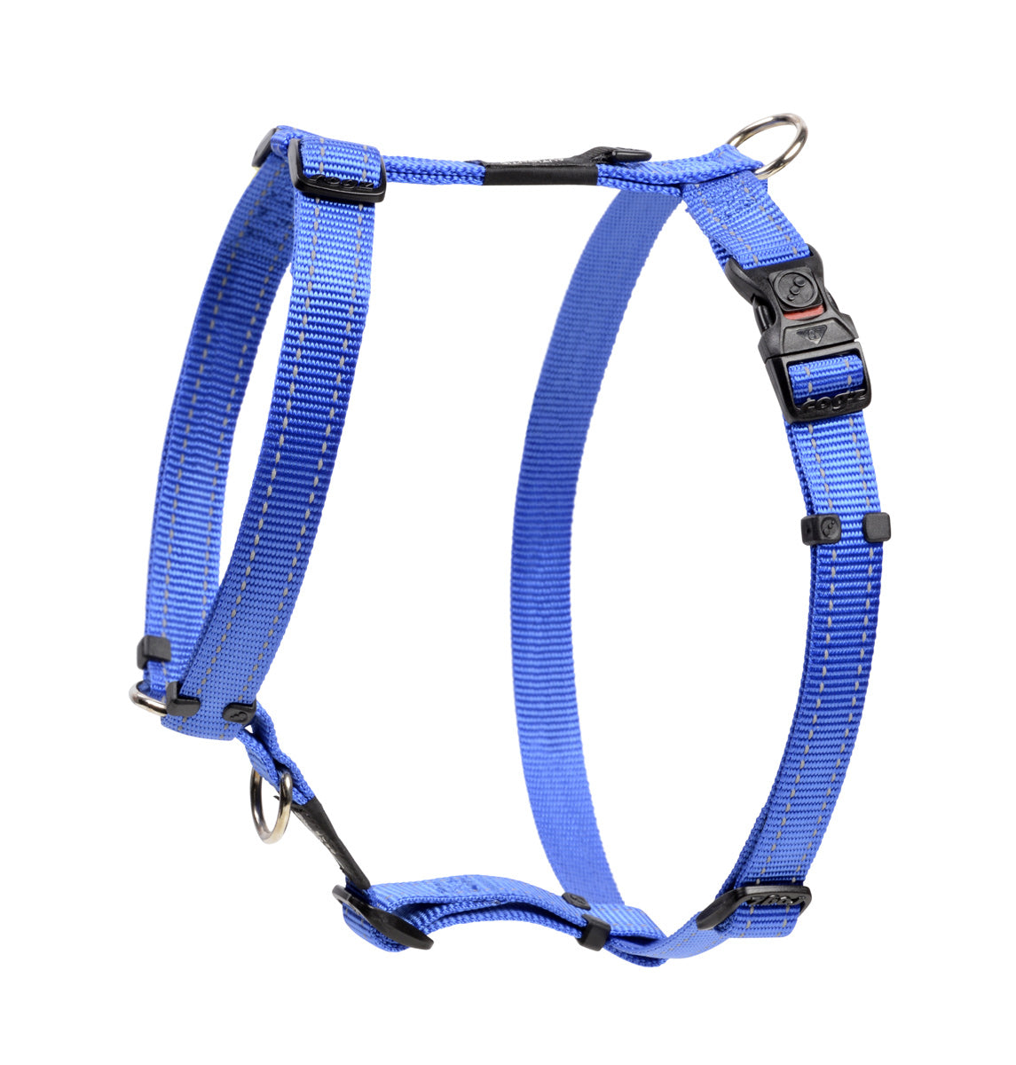 Image of Rogz Utility Classic Reflective Dog Harness - Blue - Small