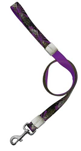 Image of Envy Sengoku Designer Dog Lead - Purple - Medium