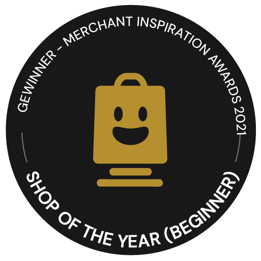 Award Shop of the Year (Beginner) der Merchant Inspiration Awards