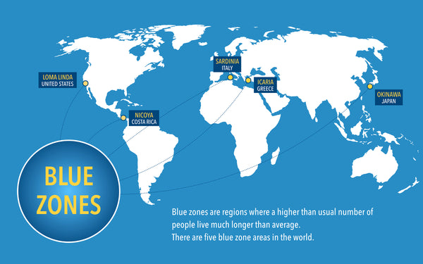 blue zones in the world