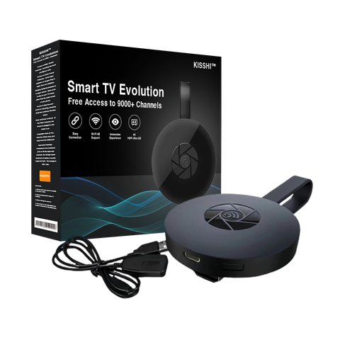 KISSHI™ Smart TV Evolution Besplatan pristup do 9000+ kanala