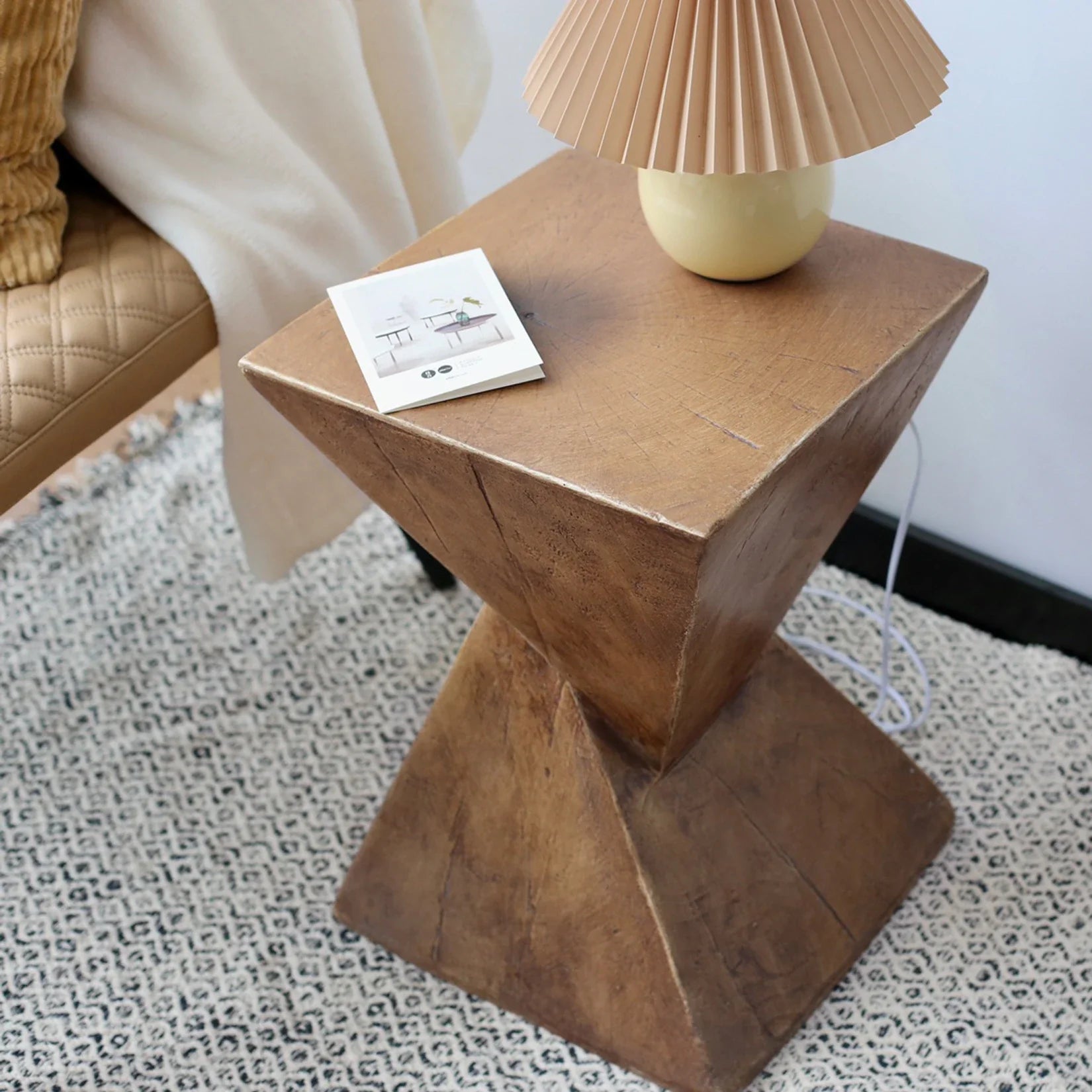 Lightweight Concrete Side Table