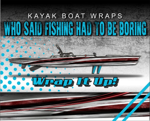 Custom Kayak Vinyl Wrap Kit 12ft and 14ft – Elite Choice Graphics