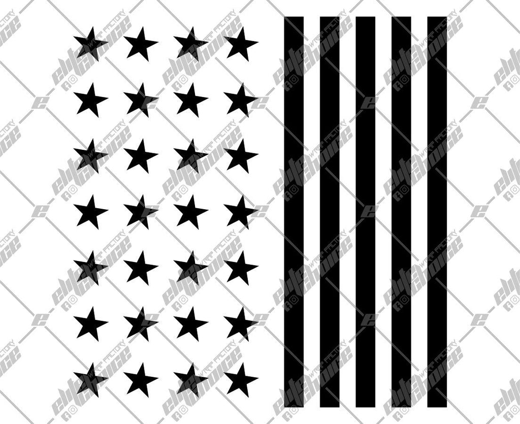 Stars And Bars SVG. EPS. PNG Instant Download File – Elite Choice Graphics