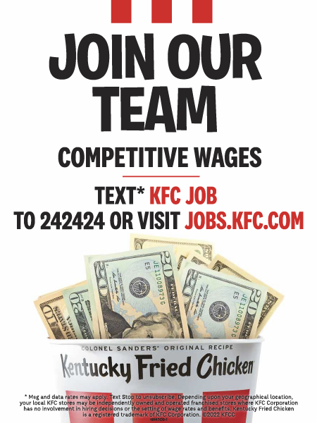 Now Hiring Door Decal