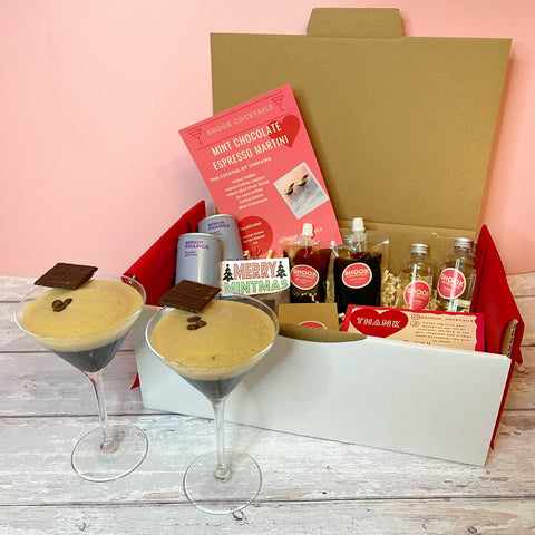 mint chocolate espresso martini cocktail kit