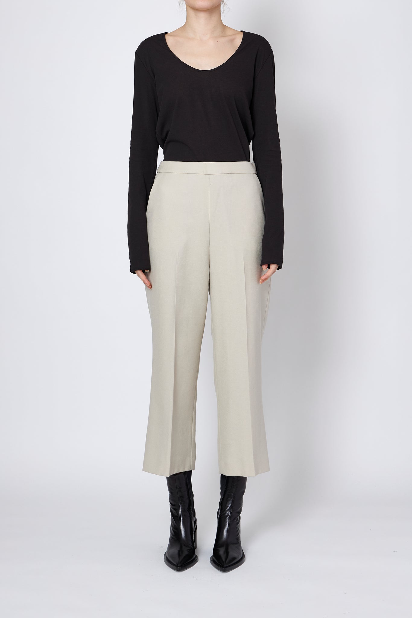 スイーツ柄 ブルー iirot Double Satin Easy Pants | metodoicm.com.br