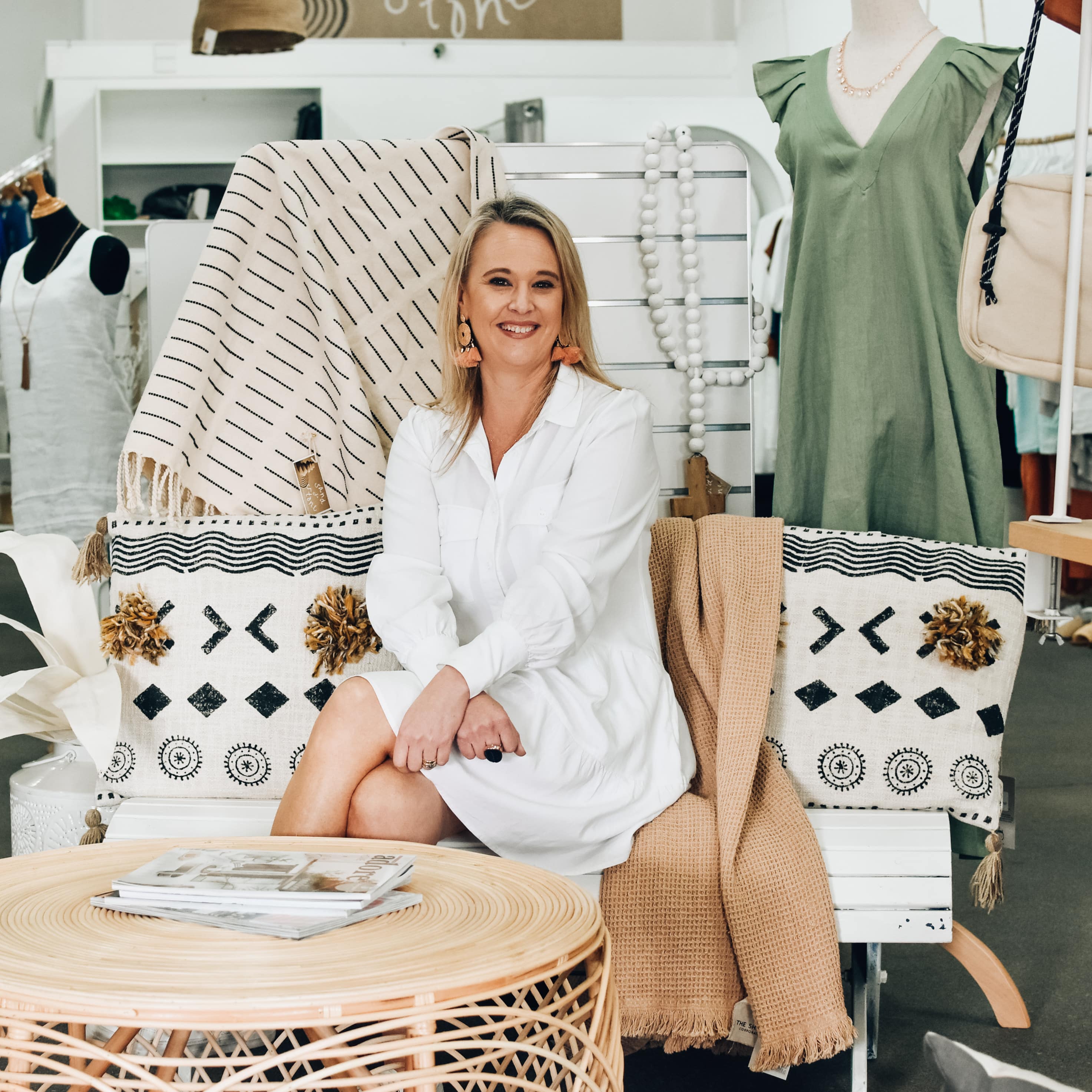 Jasmine - Founder of Sand & Stone Evans Head | Homewares and Clothing Store Evans Head