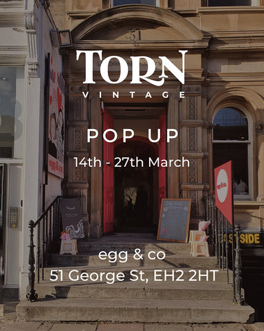 Vintage Pop Up at egg & co in Edinburgh