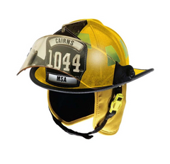 MSA Cairns 1044 Composite Firefighting Helmet