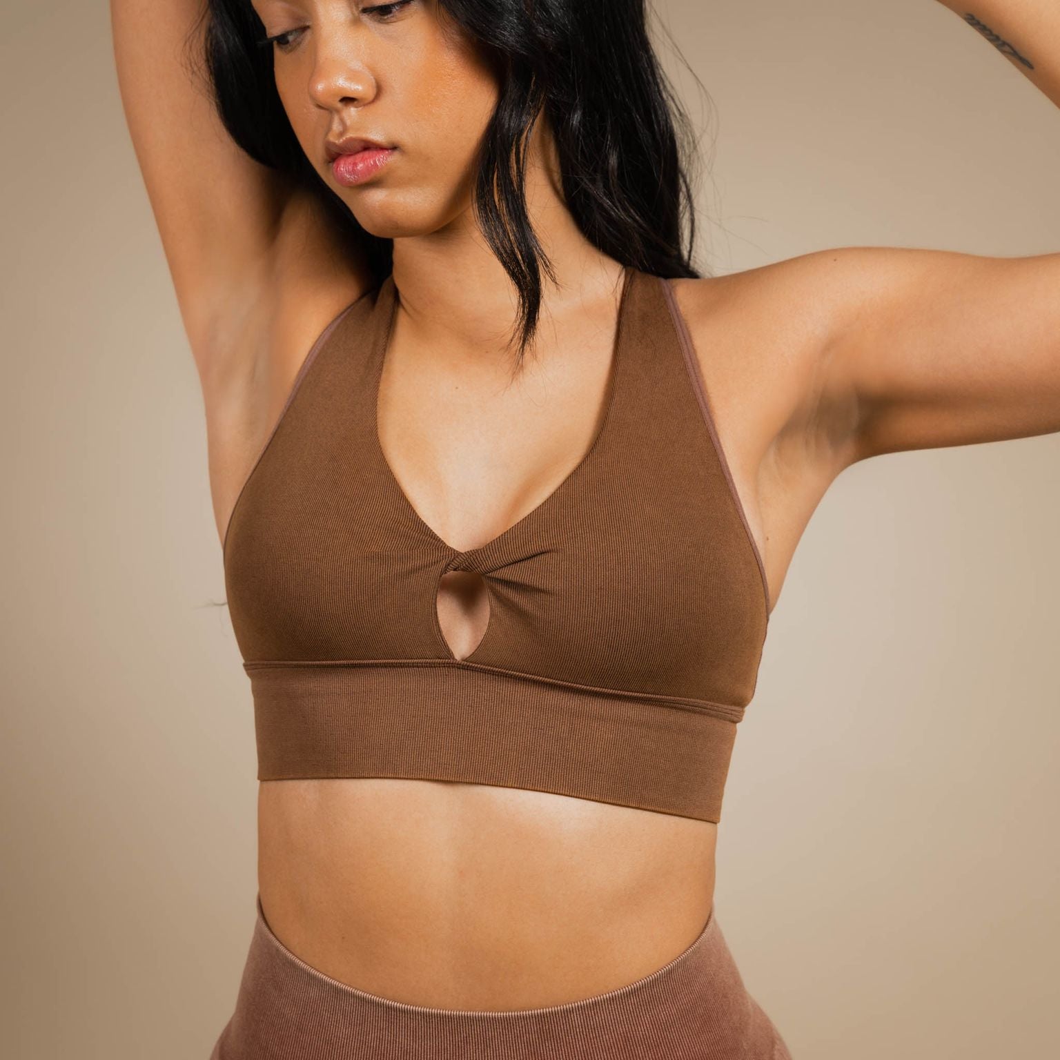 Brown Sports Bra product image