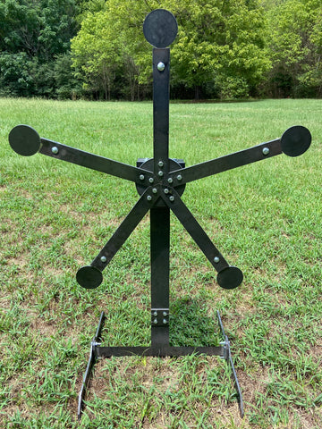 Steel Reactive Texas Star Target