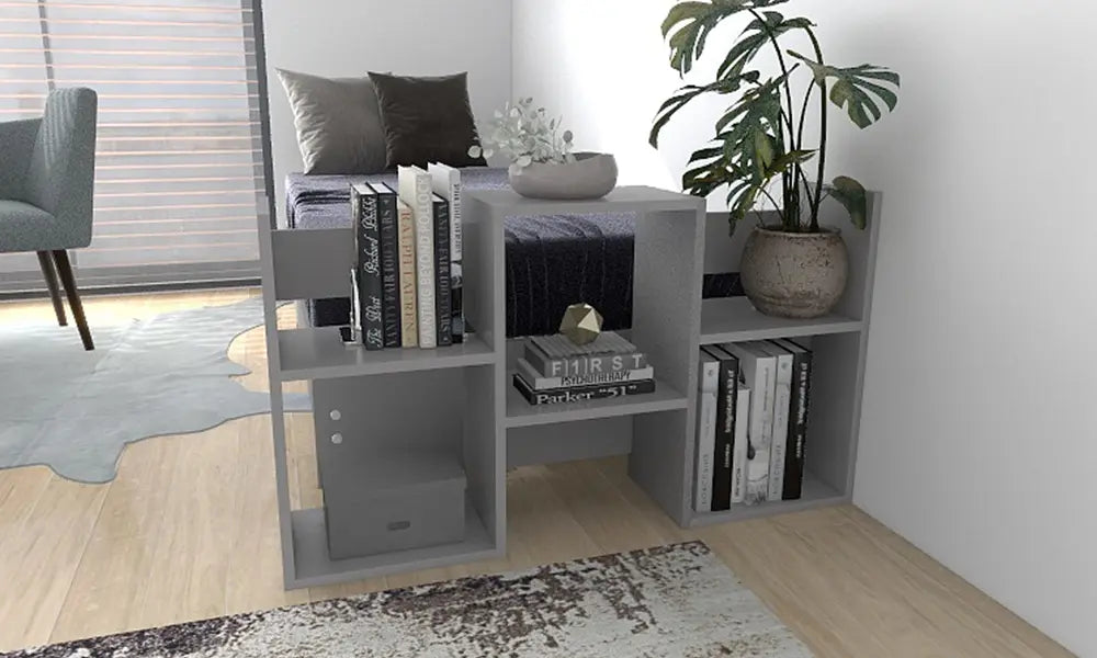 ワンルームに本棚