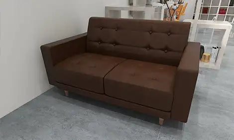 ヴィンテージ感のあるソファ
