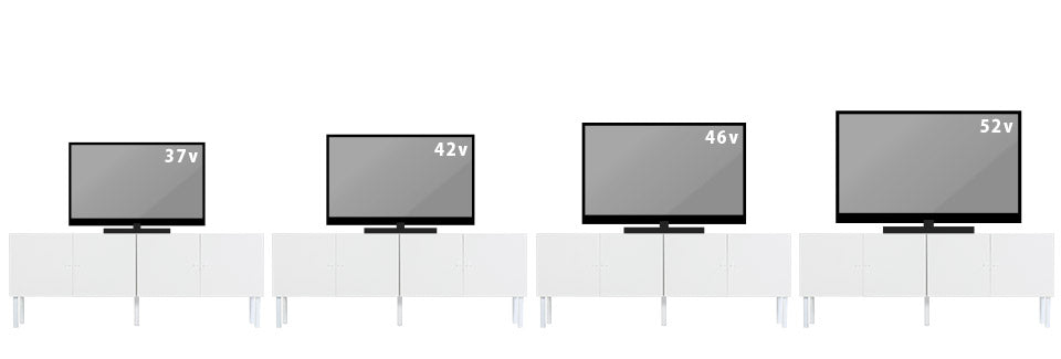 テレビ台のサイズの選び方