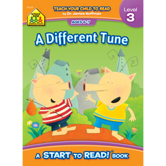 start to read  a different tune level 3 early reading book