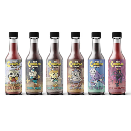 The Cuphead Show! Hot Sauce 5-Pack Series 2