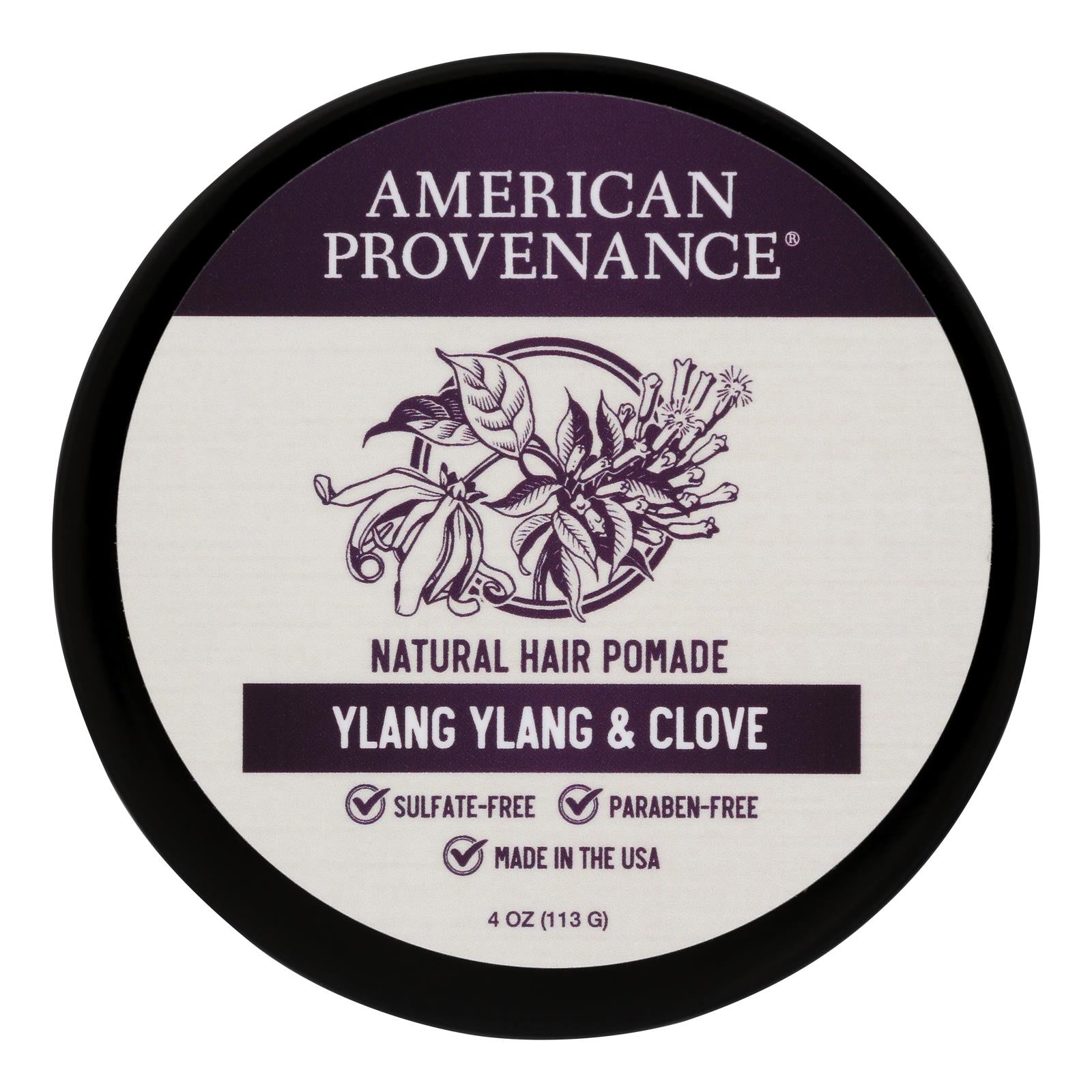 American Provenance - Hair Pomade Ylng Ylng Clv - 1 Each -4 Oz