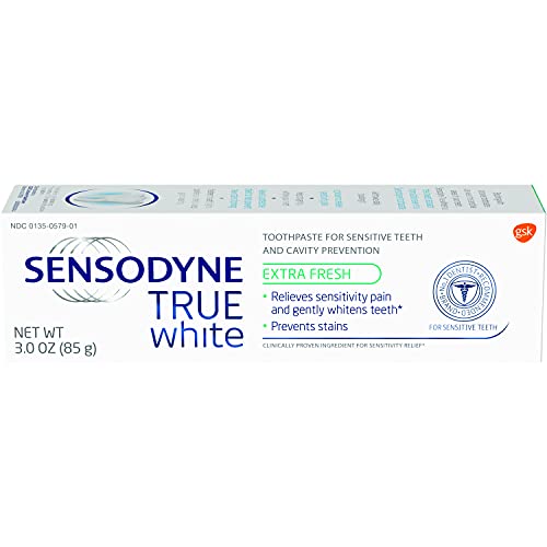 sensodyne true white sensitive teeth whitening toothpaste