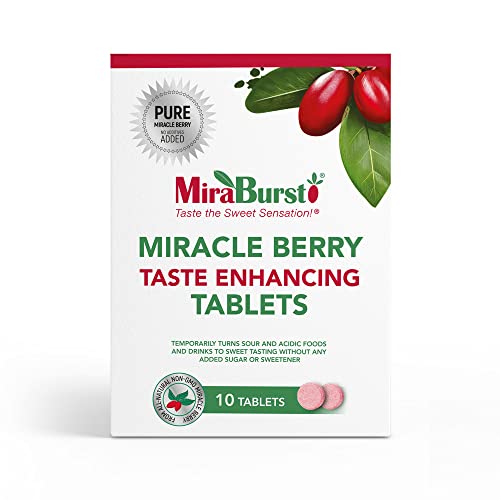 MiraBurst Miracle Berry Tablets - Reduce Sugar Cravings - Turns Sour, |  NineLife - Argentina