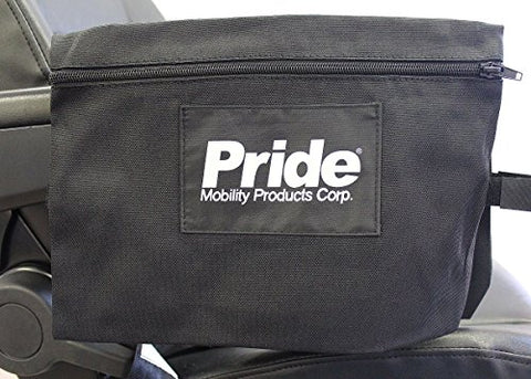 Pride Mobility Large Dual Saddle Armrest Mount Bag for Scooter and Powerchair-DWR1020D016
