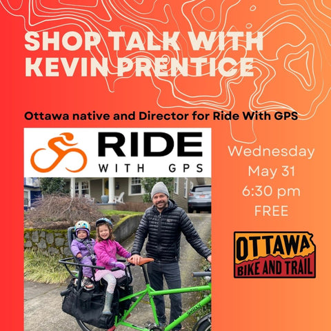 Shop Talk with Ride With GPS May 31st