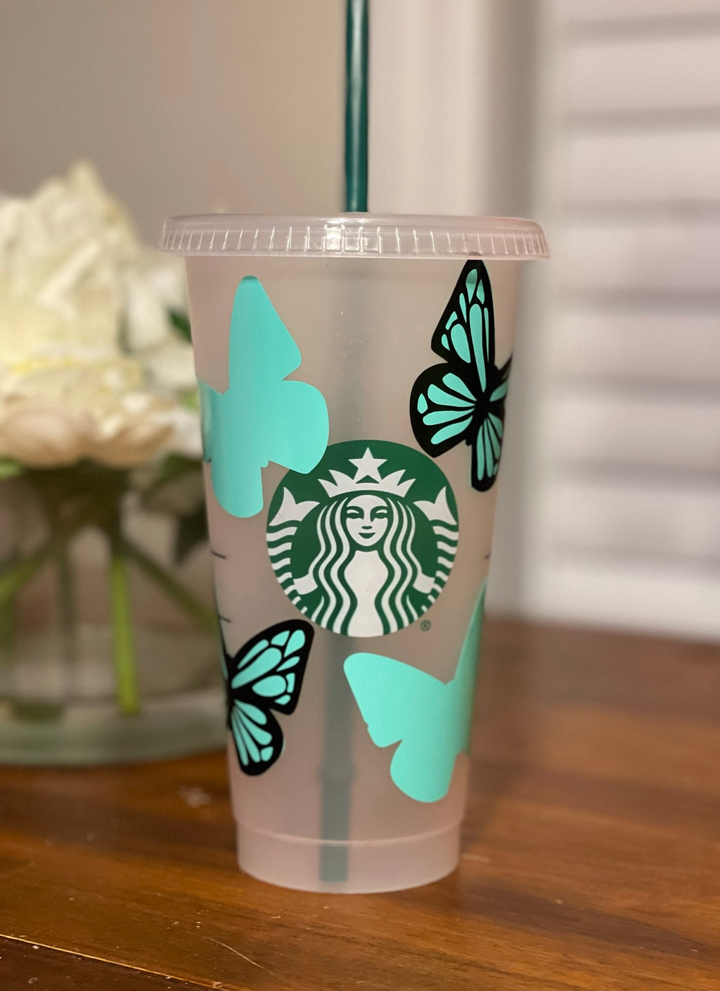 Butterfly Starbucks Cup – HoneyGlam Boutique