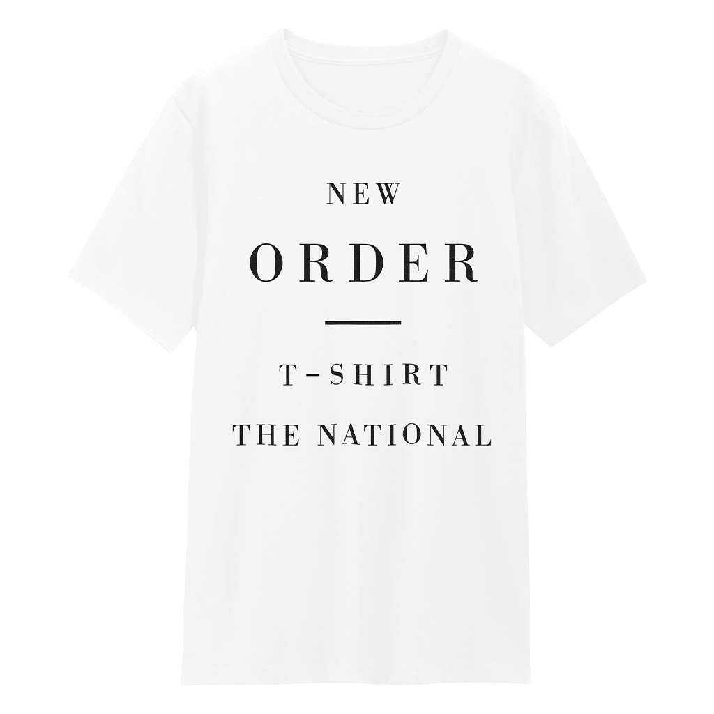 gips toon Uitbreiding The National New Order T-Shirt - The National Online Store