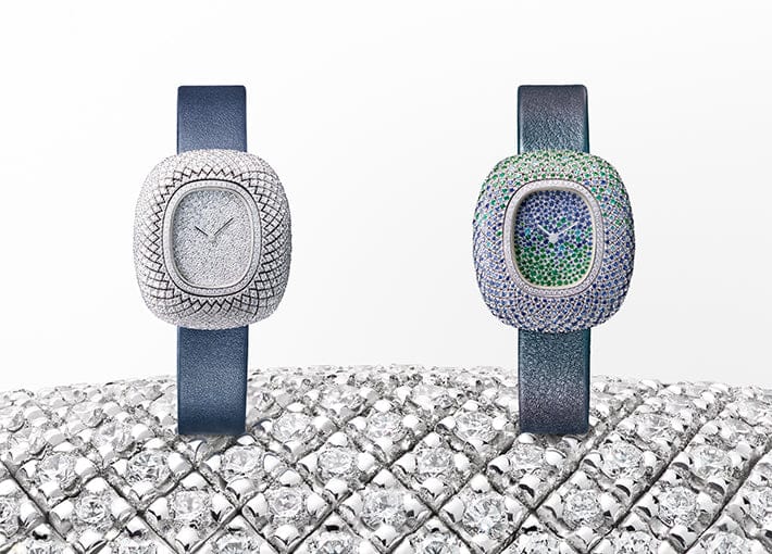 From bejeweled to bouncing, the Coussin watches cause a sensation