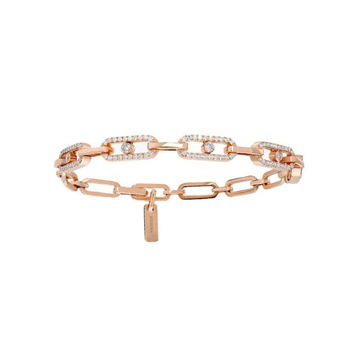 Messika 18K Rose Gold Diamond Bracelet