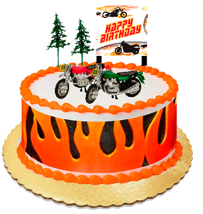Cycling Cake Topper Bicycle Theme Happy Birthday Riding Bike Cake  Decorations Sports Themed Cycle Race Player Birthday Party Supplies - Toys  & Games - Temu