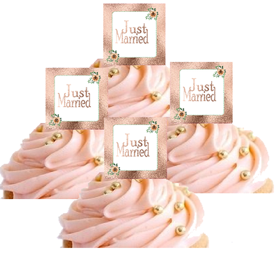 12Pk Edible Shimmer Baby Pink Ribbon Bows Cake / Cupcake Sugar Decoration Toppers