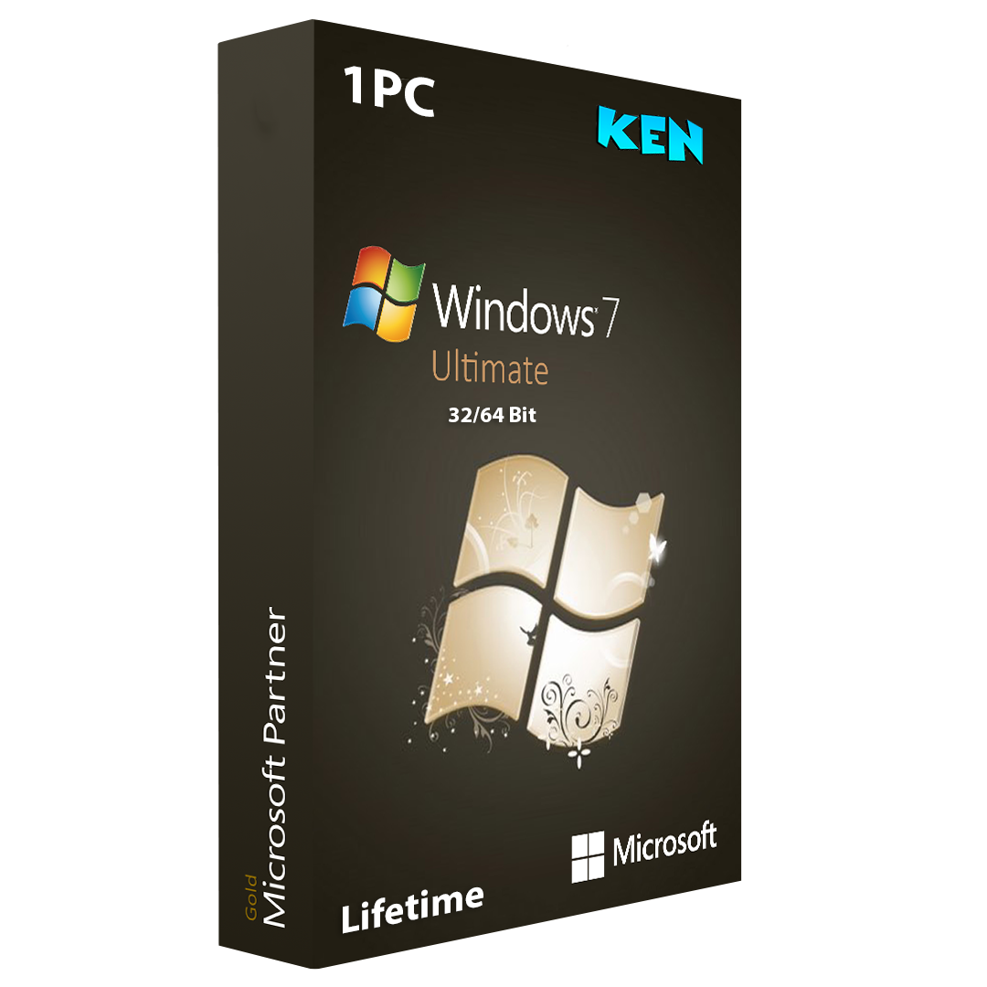 Windows 7 Ultimate 32/64-Bit Product Key For 1 Pc, Lifetime – Dotken