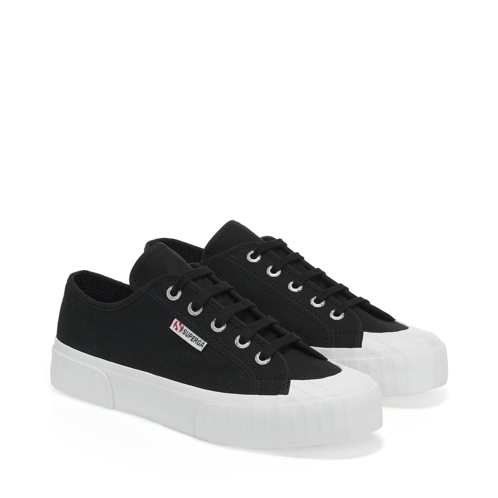 3041 Revolley Colorblock Platform Sneakers - Black Bristol Black