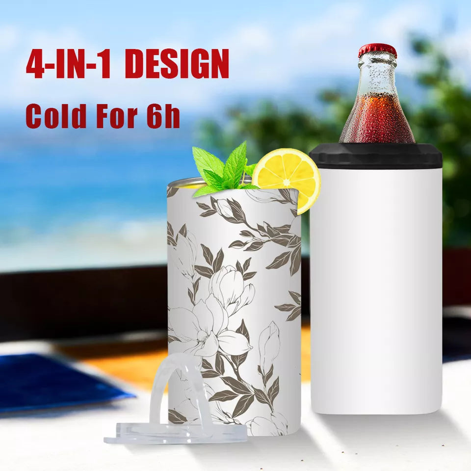 16 oz Glass Beer Stein - Frost Out/Clear In – Blank Sublimation Mugs