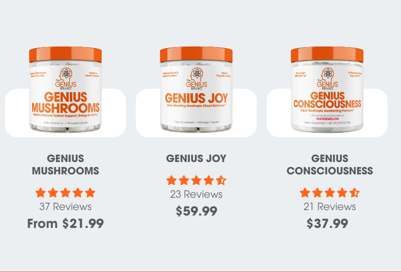 Genius Mushrooms Pricing