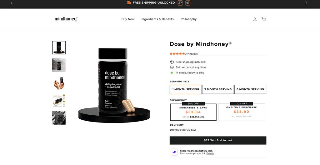 MindHoney Pricing