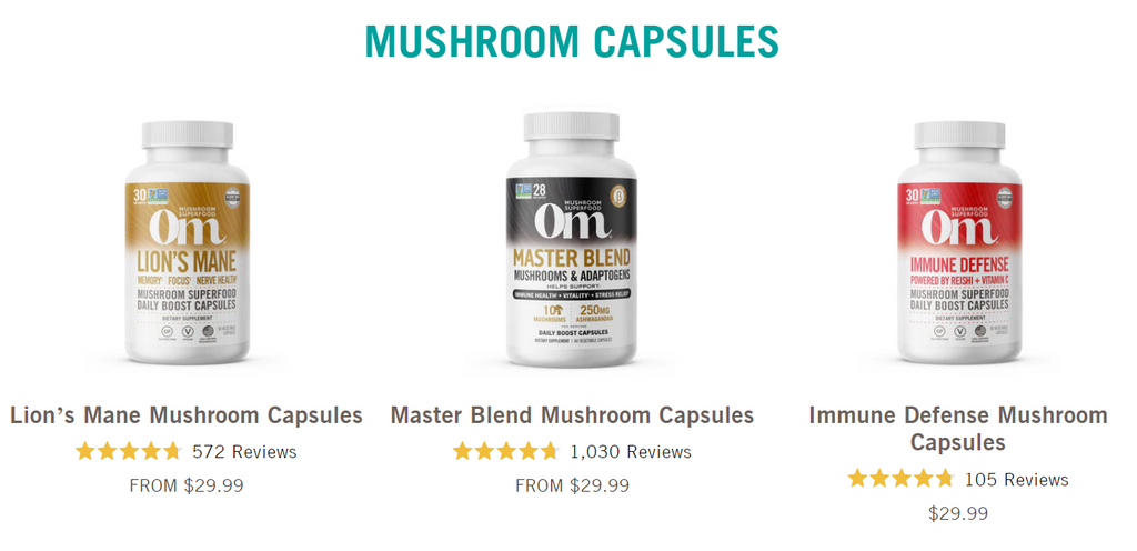 Om Mushroom Capsules Pricing