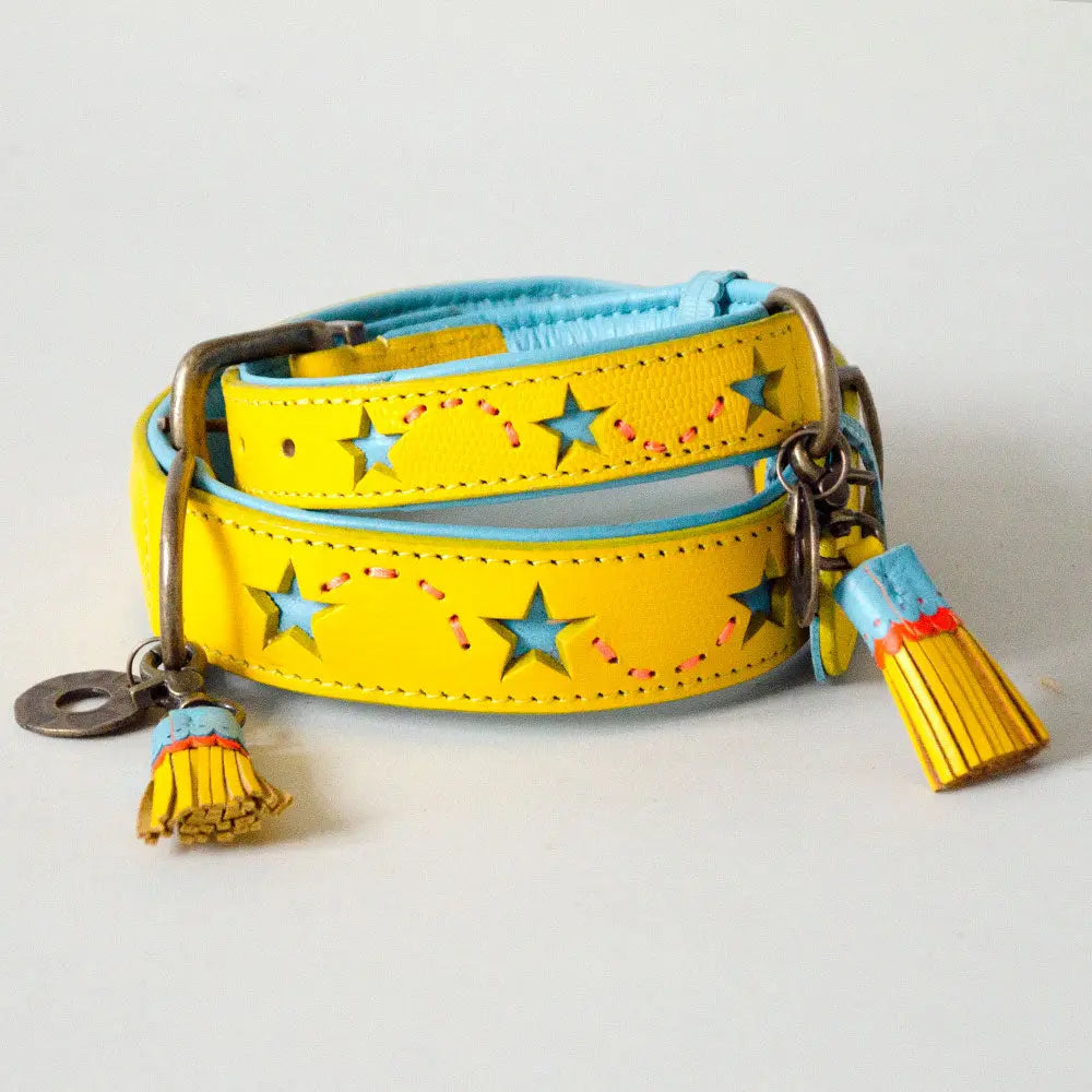 Halsband im Boho Look - "ibiza lounge PETIT" - sunflower 4legs.de