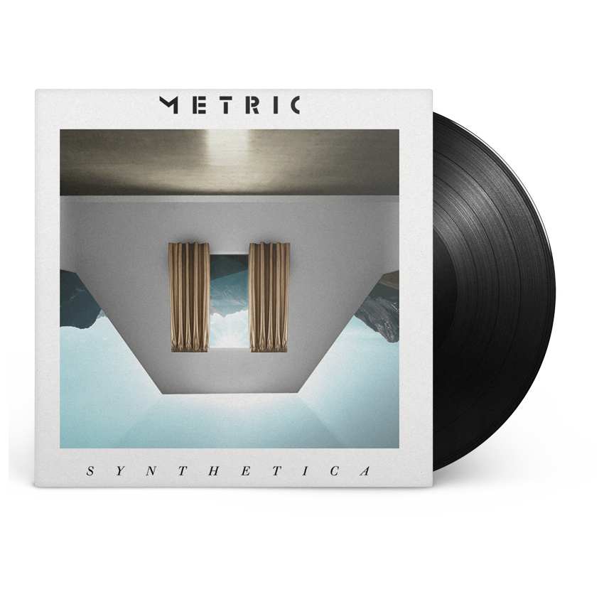 Synthetica 12" Vinyl (Black) - Limited Edition - Metric Online Store product image