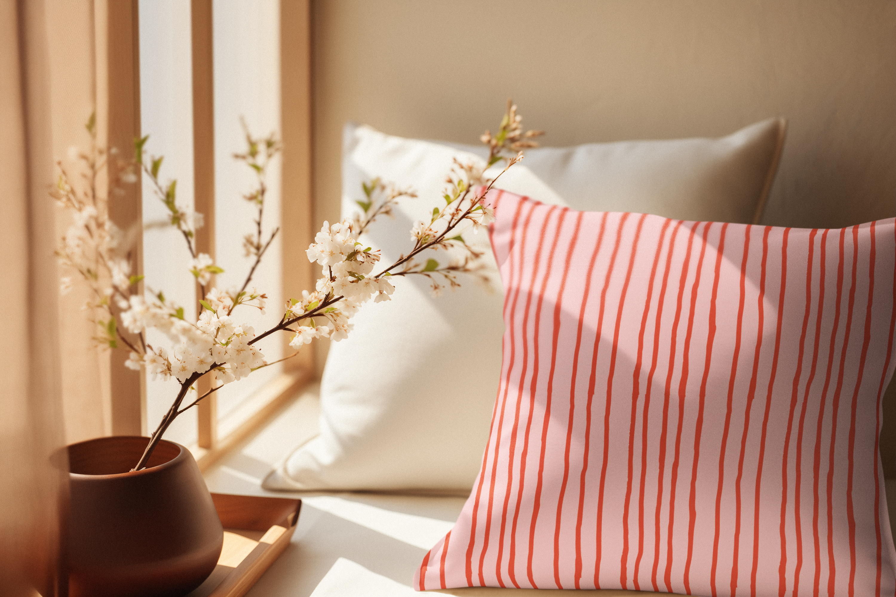 Sunday Stripe Pillow